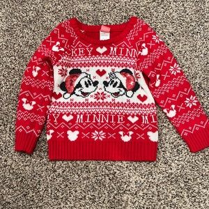 Disney Size 5T Christmas Sweater